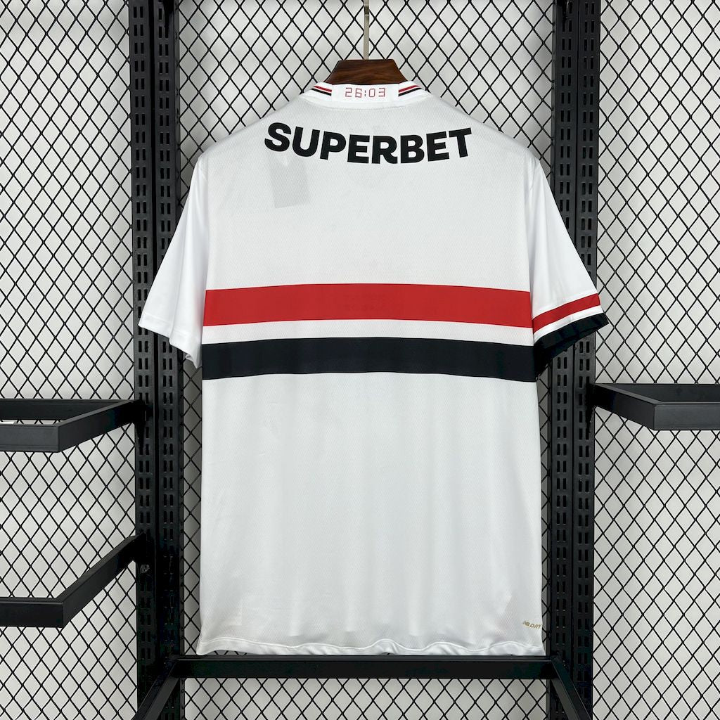 Camisola São Paulo 2025-26 Principal Versão Adepto