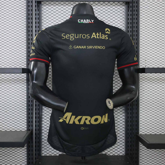 Camisola Atlas FC 2026-27 Alternativa Preta Versão Jogador