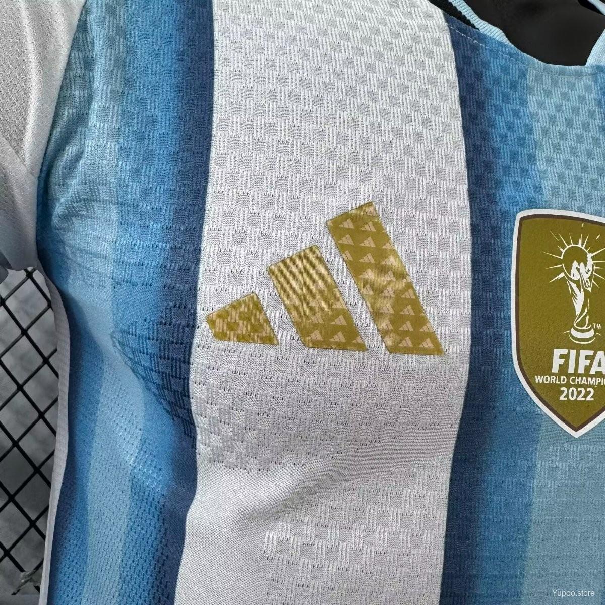 Camisola Manga Comprida Argentina 2026 Principal Versão Jogador