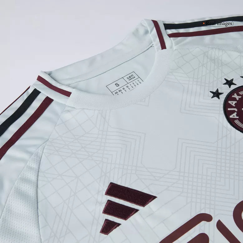 Camisola AFC Ajax 2024-25 Alternativa Branca Versão Adepto