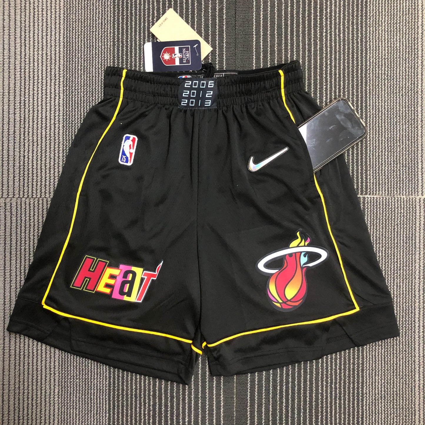 Calções NBA 2022 Miami Heat