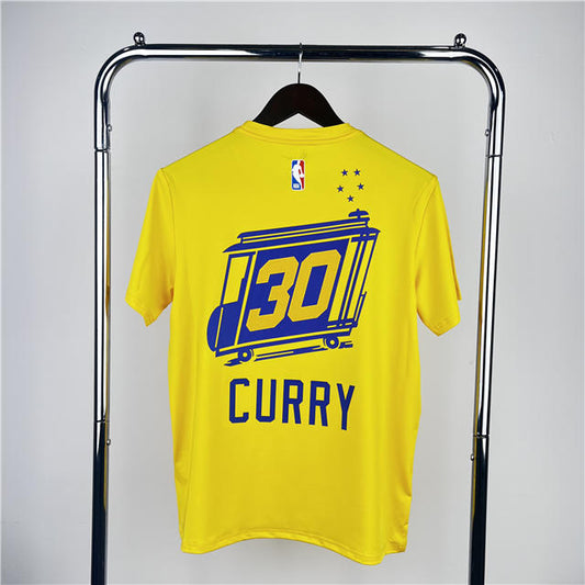 Tshirt NBA Golden State Warriors Dri-Fit Curry #30 Amarela