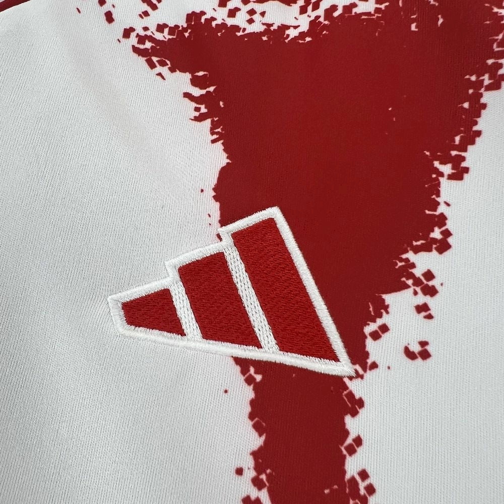 Camisola Olympiacos 2025-26 Alternativa Branca Versão Adepto