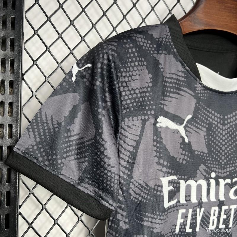 Kit Criança AC Milan 2024-25 Guarda-Redes