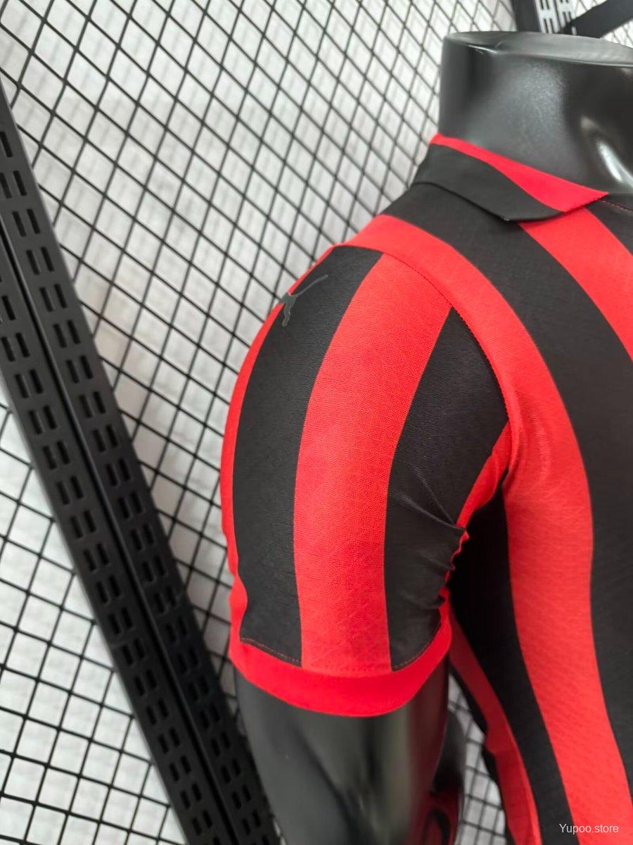 Camisola Ac Milan 2024-25 Edição Especial 125º Aniversario Versão Jogador