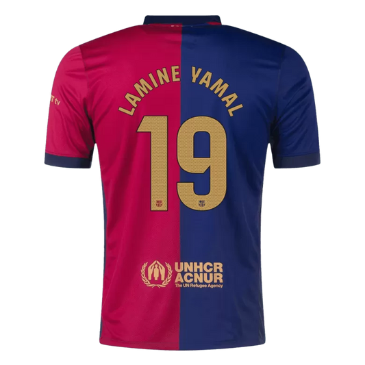 Camisola FC Barcelona 2024-25 Principal Versão Adepto LAMINE YAMAL #19