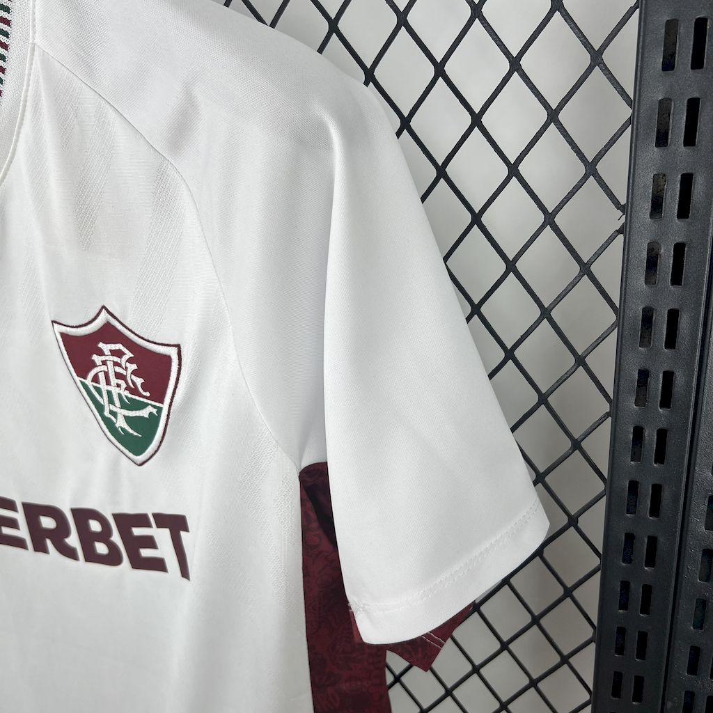 Camisola Fluminense FC 2025-26 Alternativa Branca Versão Adepto