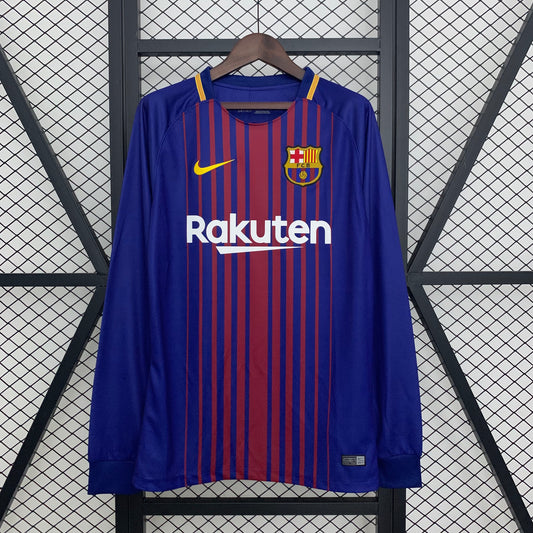 Camisola Manga Comprida FC Barcelona 2017-18 Principal
