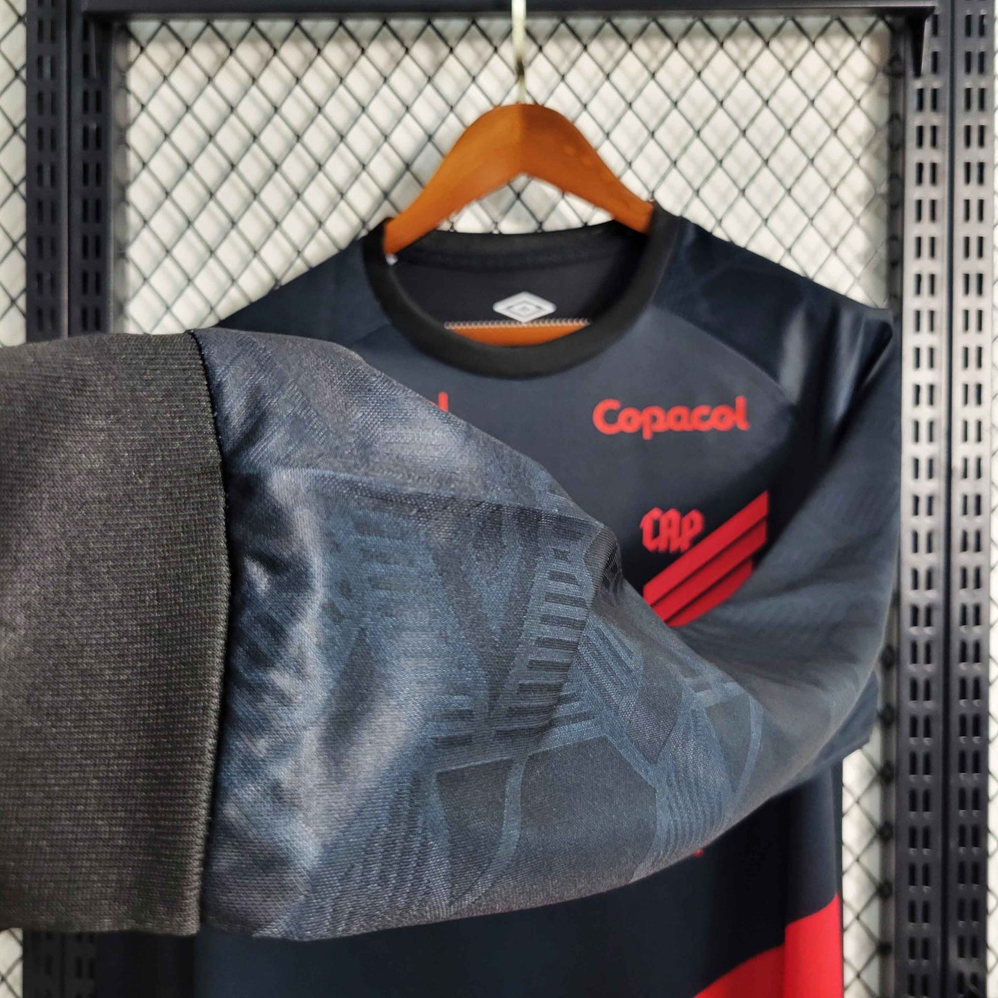 Camisola Manga Comprida Club Athletico Paranaense 2023-24 Alternativa Todos Patrocinadores (Copiar)