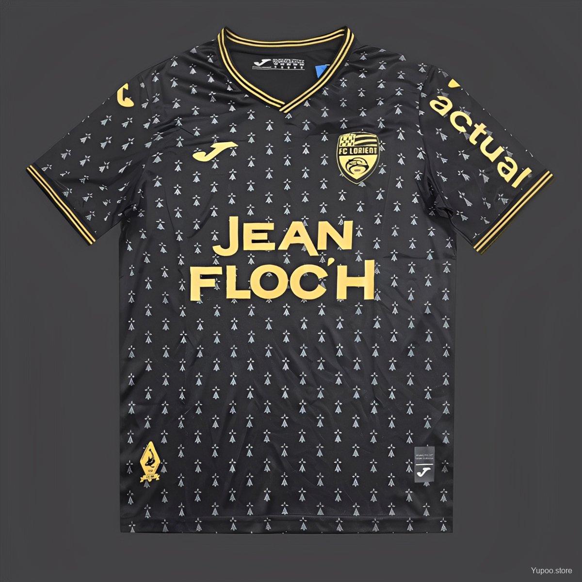 Camisola FC Lorient 2024-25 Alternativa Branca Versão Adepto