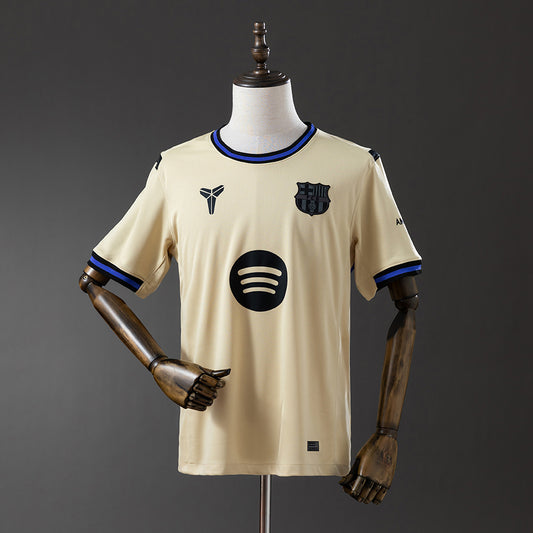Camisola FC Barcelona 2025-26 Alternativa Amarela UCL Versão Adepto LEWANDOWSKI #9