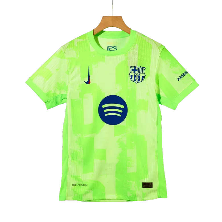 Camisola FC Barcelona 2024-25 Alternativa Verde Versão Adepto