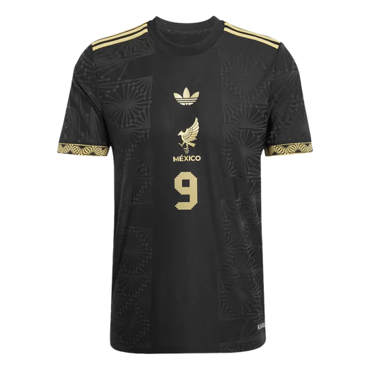 Camisola Mexico 2025 Edição Gold-Cup Versão Adepto RAÚL #9