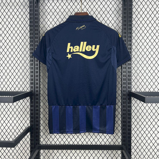 Camisola Fenerbahce 2025-26 Alternativa Azul Versão Adepto