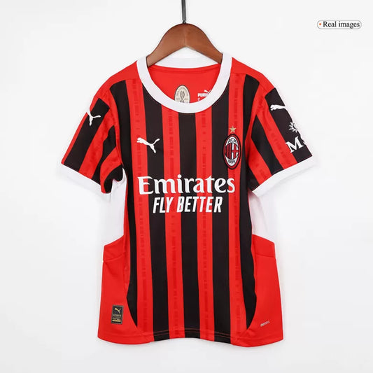 Kit Criança AC Milan 2024-25 Principal