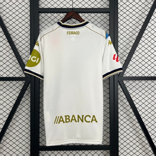 Camisola RC Deportivo de Corunha 2025-26 Alternativa Branca Versão Adepto