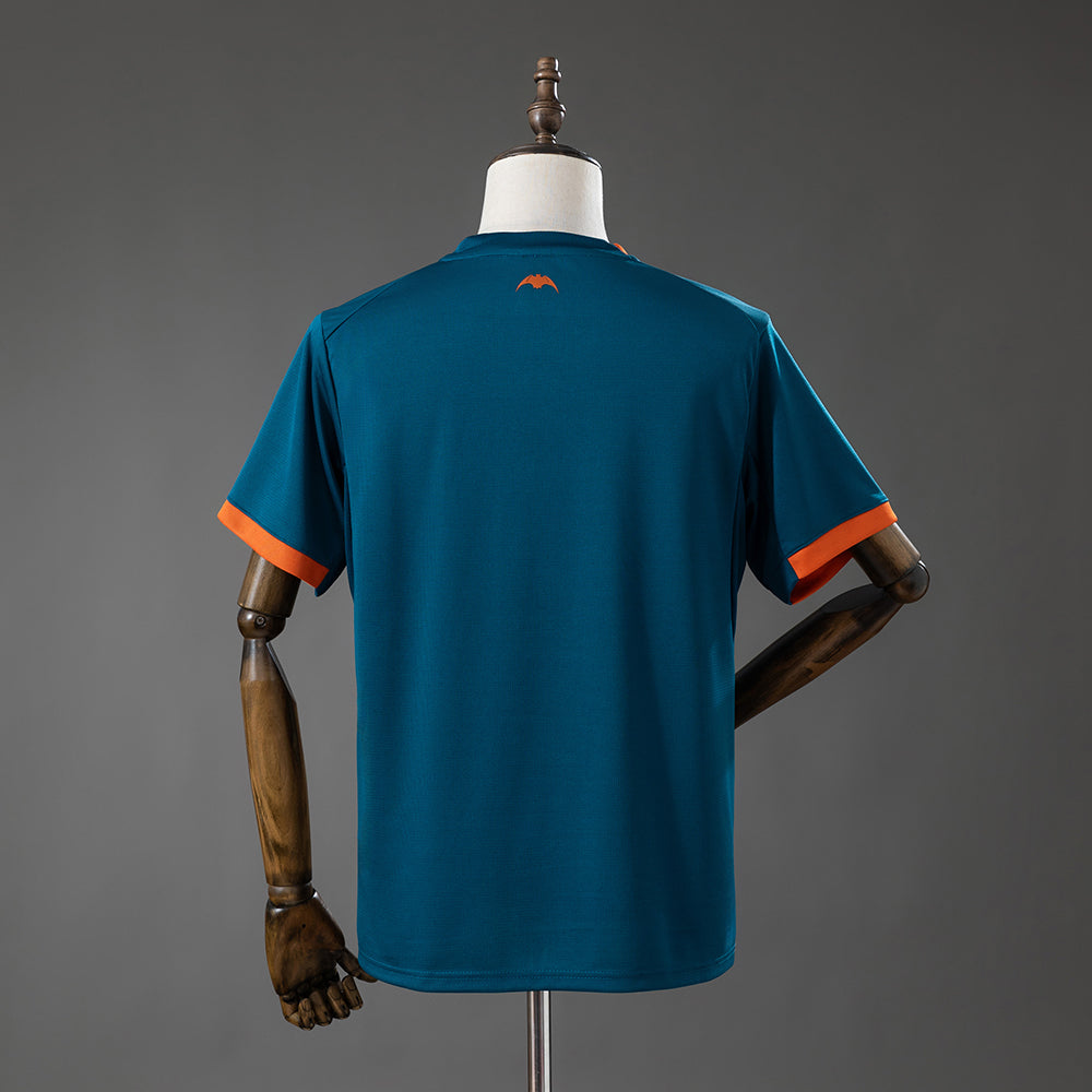 Camisola Valencia FC 2026-27 Alternativa Azul Versão Mulher