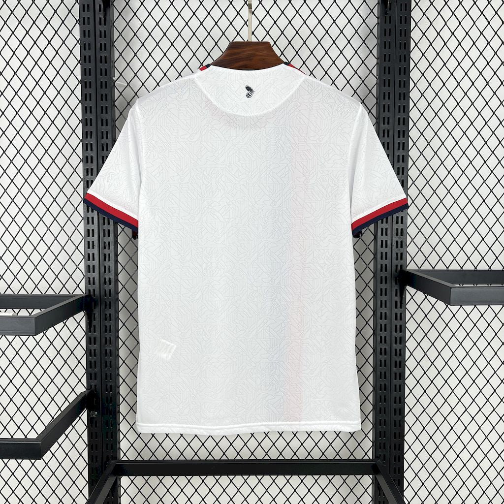 Camisola San Lorenzo 2025-26 Alternativa Branca Versão Adepto