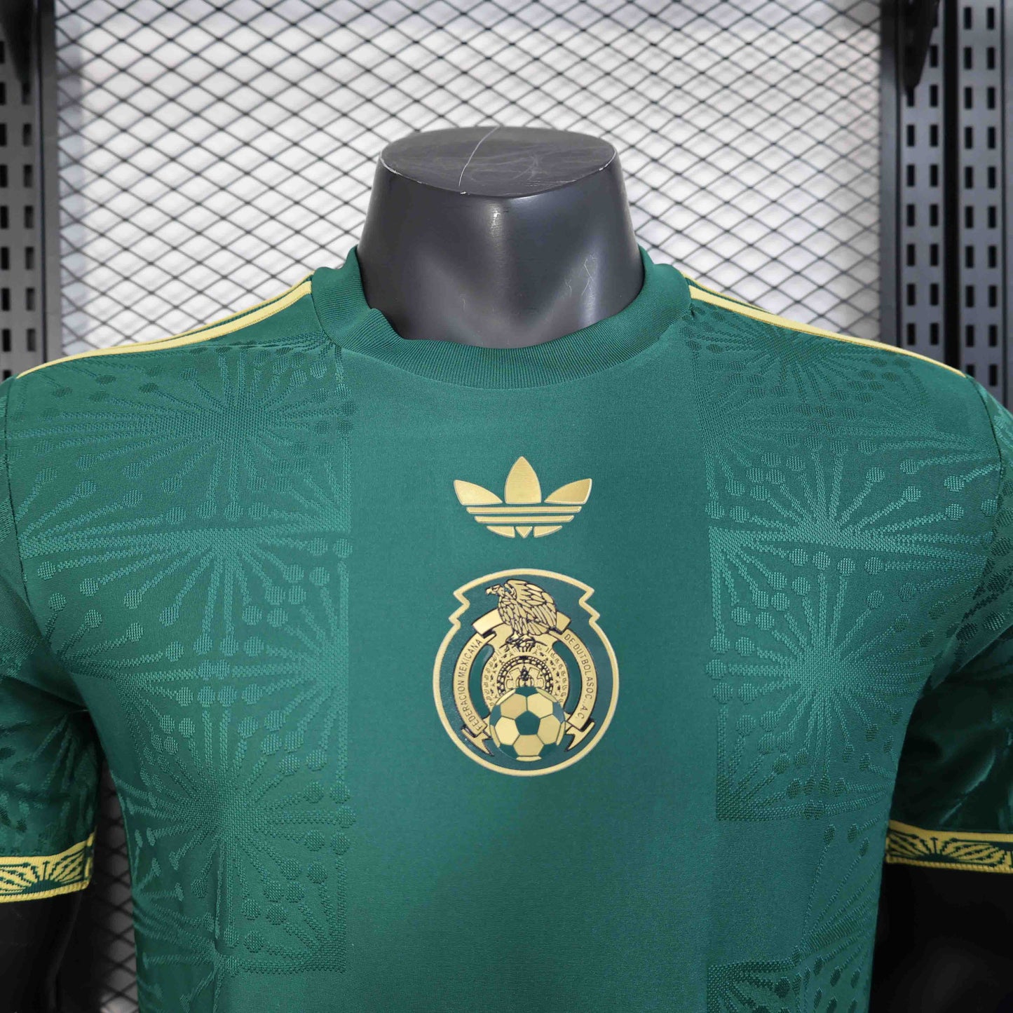 Camisola Mexico 2025 Edição Gold-Cup Versão Jogador