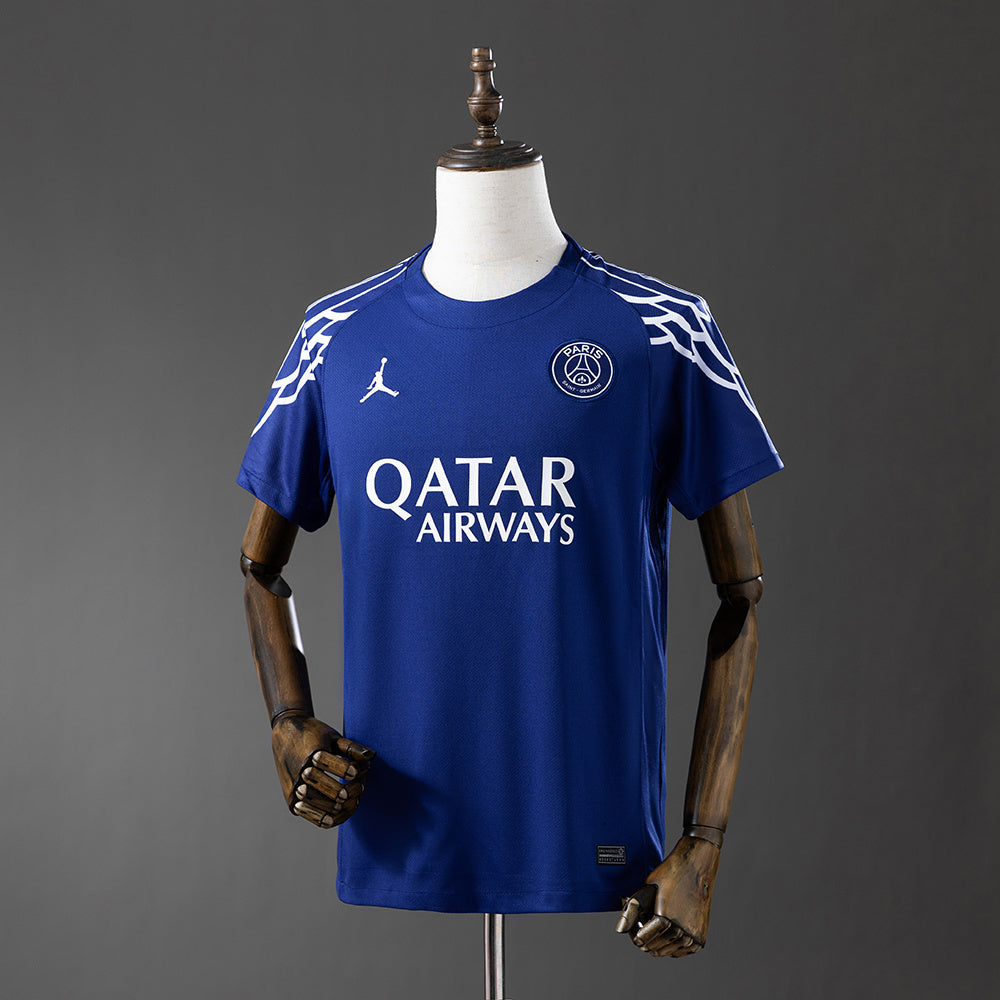 Camisola FC Paris Saint-Germain 2024-25 Alternativa Azul UCL Versão Adepto G. RAMOS #9
