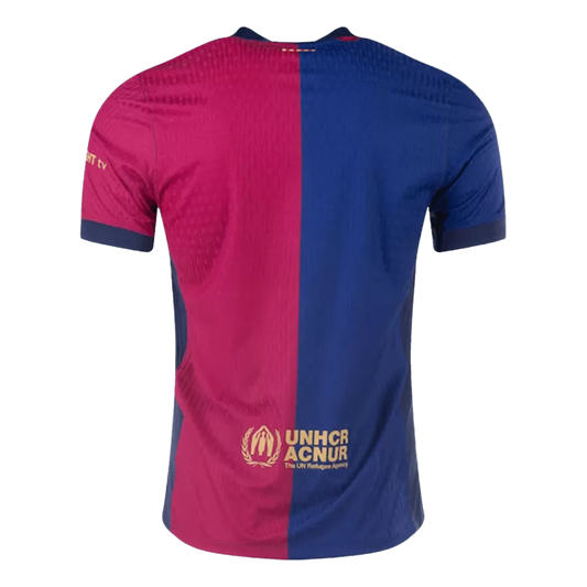 Camisola FC Barcelona 2024-25 Principal Edição 125º Aniversário Versão Adepto
