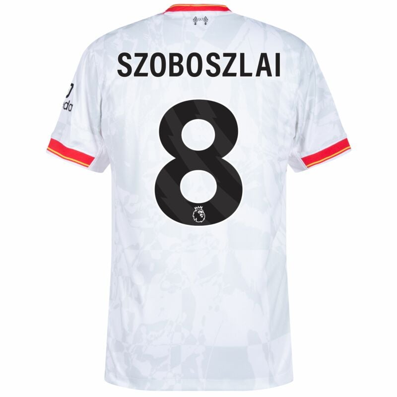 Camisola LIV 2024-25 Alternativa Branca Versão Adepto SZOBOSZLAI #8