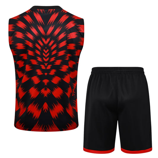 Kit Treino Manga Cava CR Flamengo 2025-26
