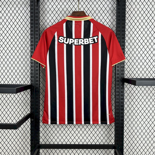 Camisola São Paulo FC 2025-26 Alternativa Riscas Versão Adepto
