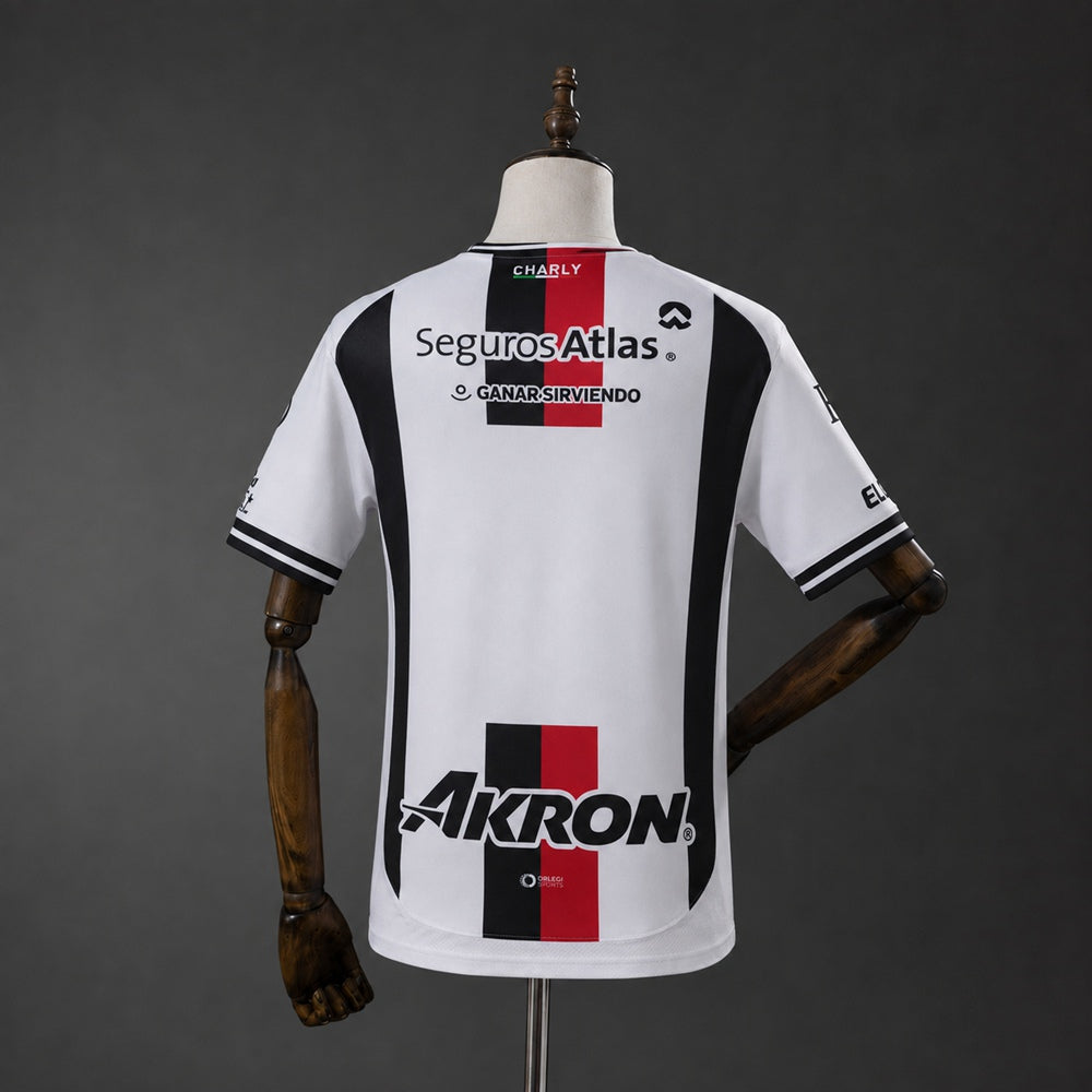 Camisola Atlas FC 2026-27 Alternativa Branca Versão Adepto
