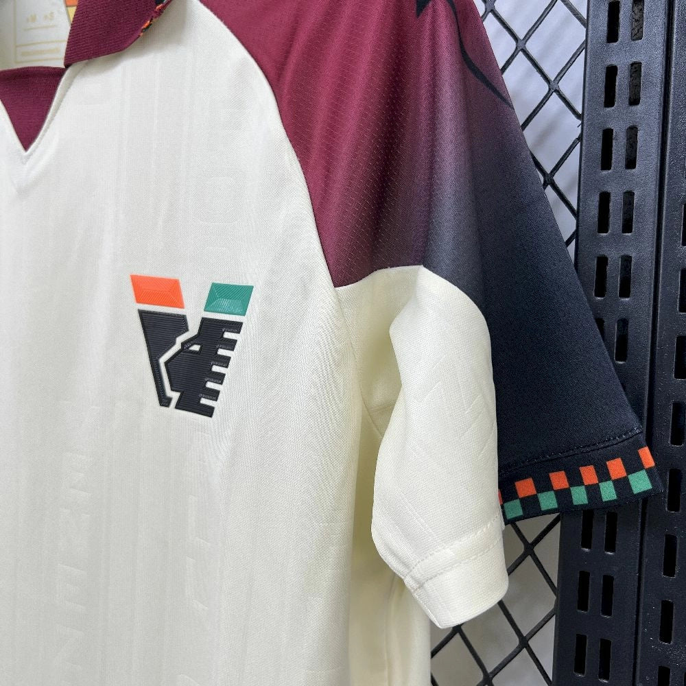 Camisola Venezia FC 2025-26 Alternativa Creme Versão Adepto
