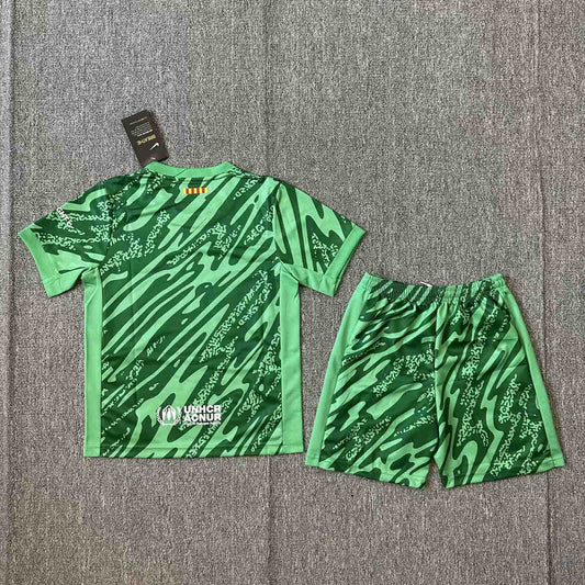 Kit Criança FC Barcelona 2024-25 Guarda-Redes