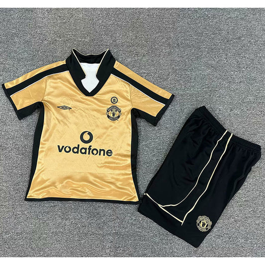 Kit Criança M-United 2001-02 Alternativo