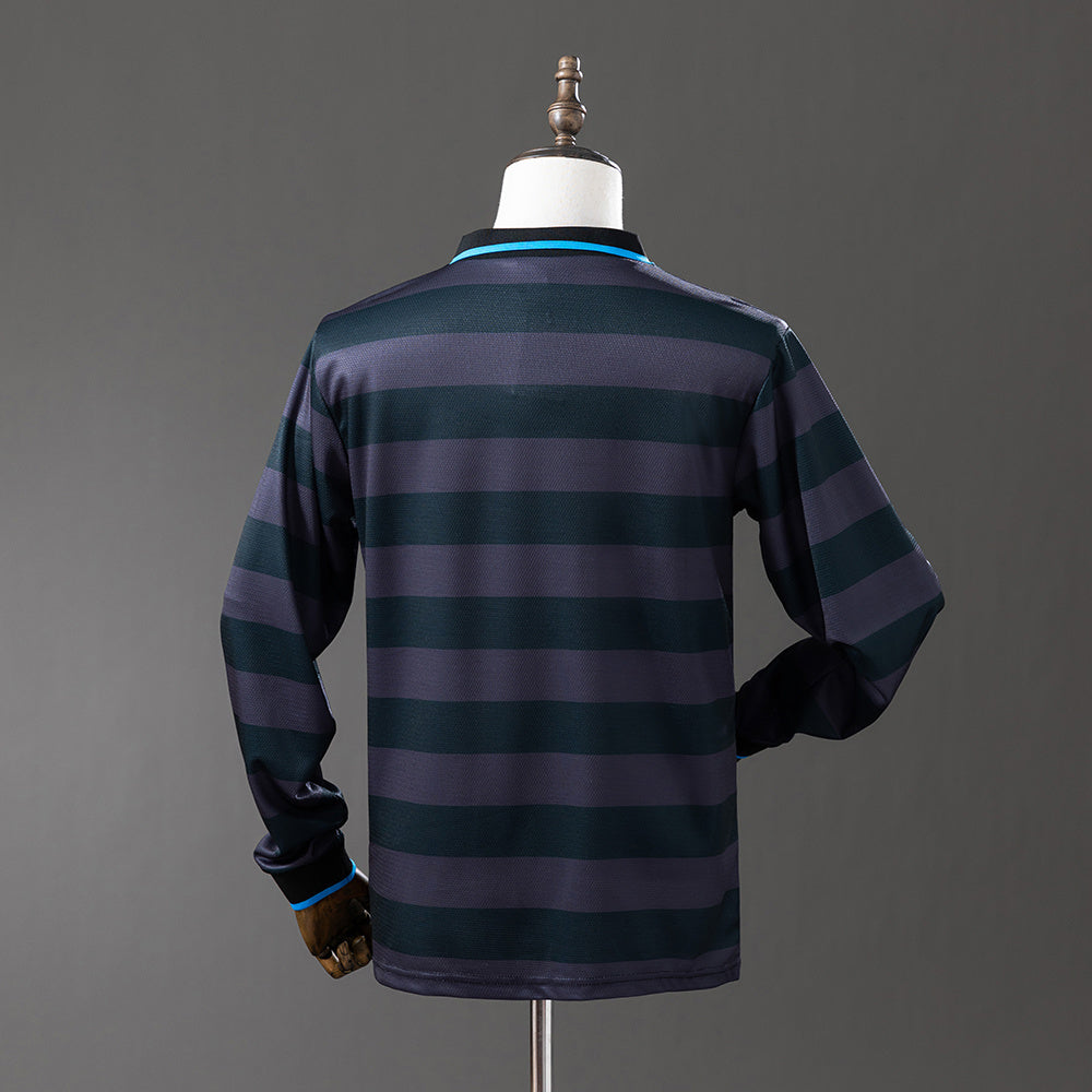 Camisola Manga Comprida Inter Milão 1997-98 Alternativa Preta Versão Adepto