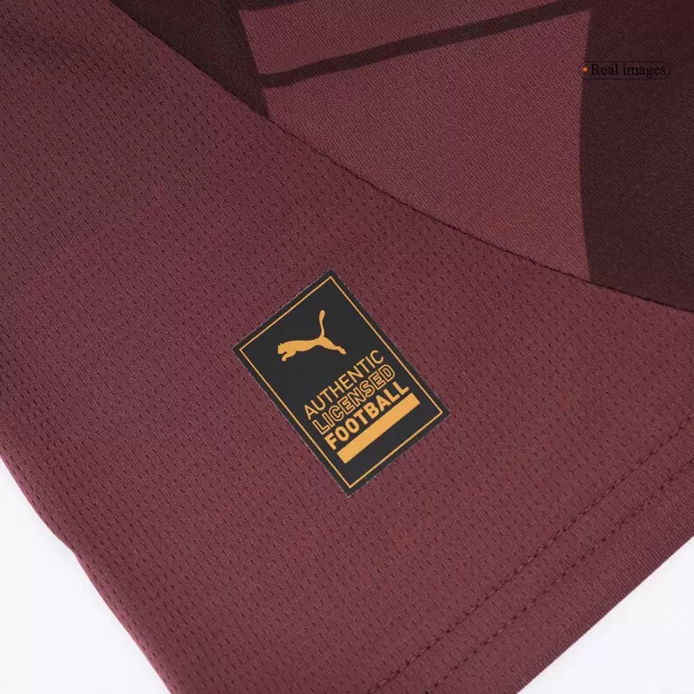 Camisola MCI 2024-25 Alternativa Vermelha Versão Adepto FODEN #47