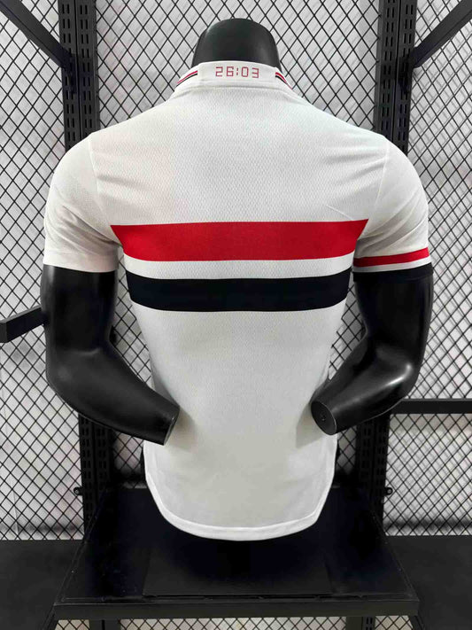 Camisola São Paulo 2025-26 Principal Lisa Versão Jogador