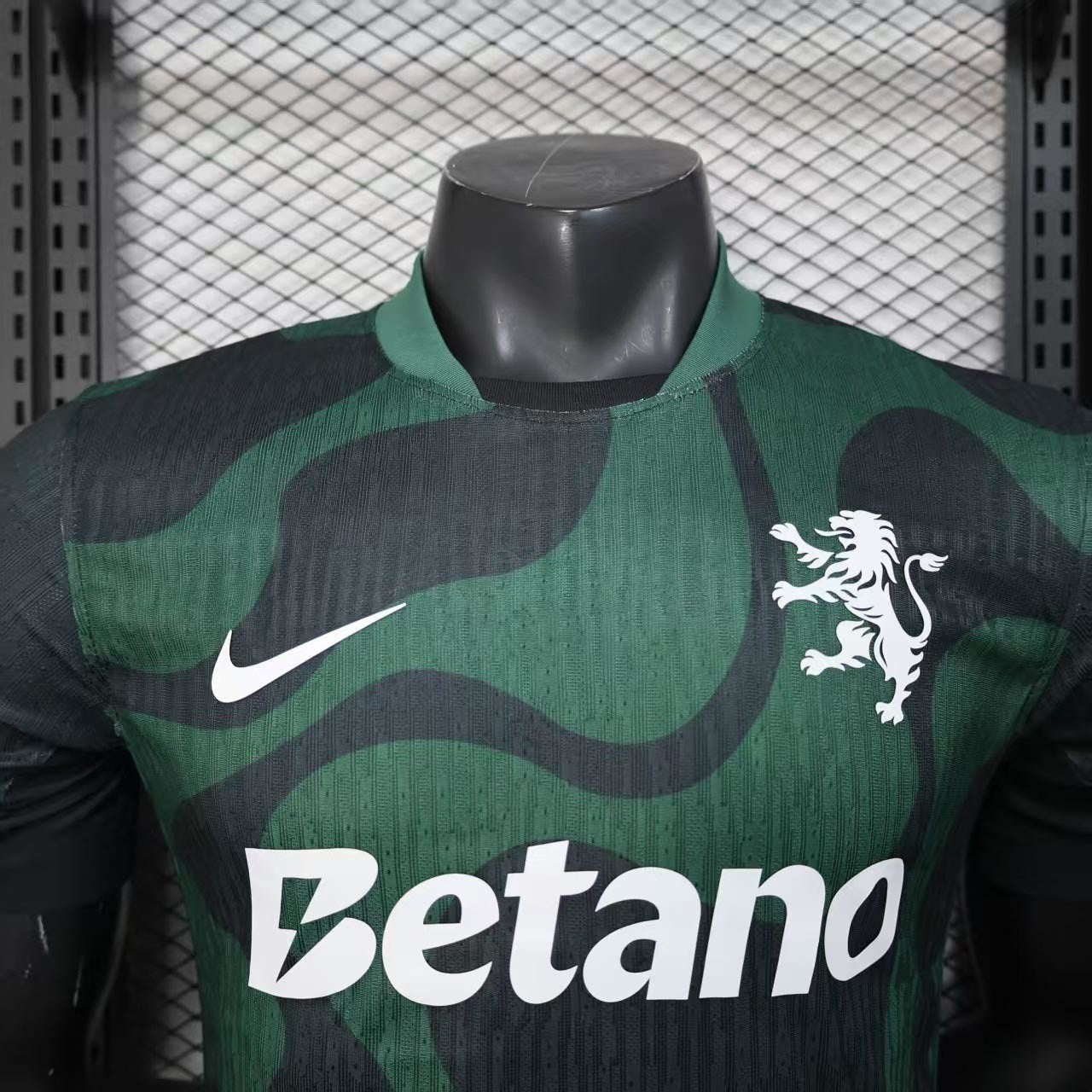 Camisola SCP 2025-26 Alternativa Verde Versão Jogador