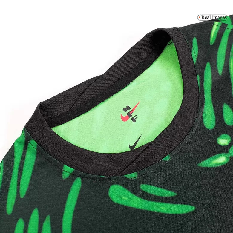 Camisola Nigeria 2024 Alternativa Verde Versão Adepto