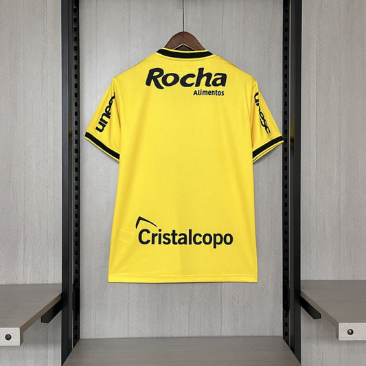 Camisola Criciuma EC  2025-26 Alternativa Amarela Versão Adepto