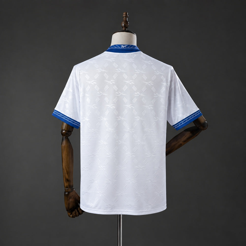 Camisola Chile 1998 Alternativa Branca Versão Adepto