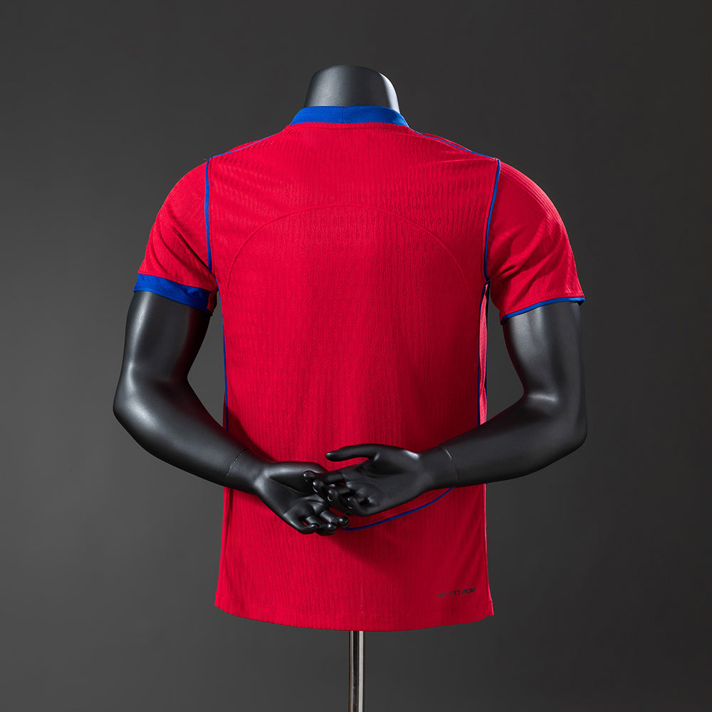 Camisola FC Paris Saint-Germain 2025-26 Alternativa Vermelha Versão Jogador