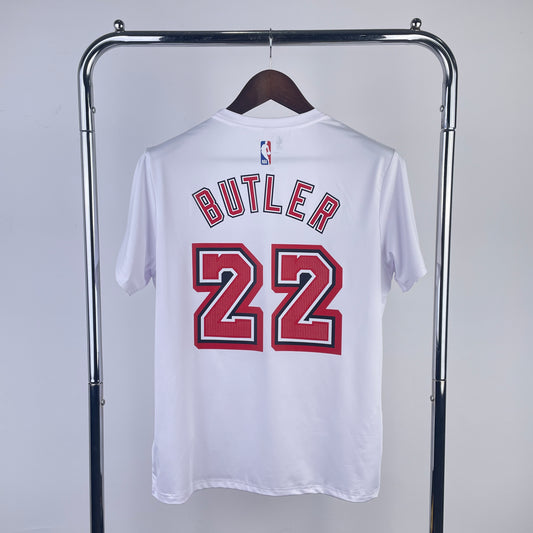 Tshirt NBA 2023 Miami Heat Dri-Fit Butler #22 Branca