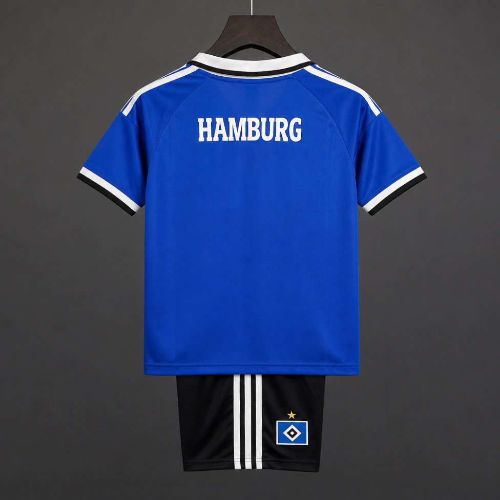 Kit Criança Hamburger SV 2026-27 Alternativo Azul