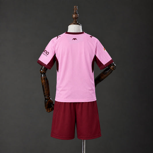Kit Criança Valencia FC 2026-27 Alternativo Rosa