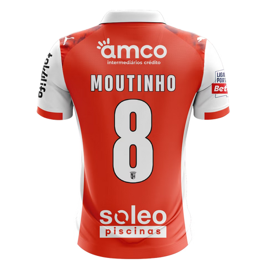 Camisola SC Braga 2025-26 Principal Versão Adepto MOUTINHO #8