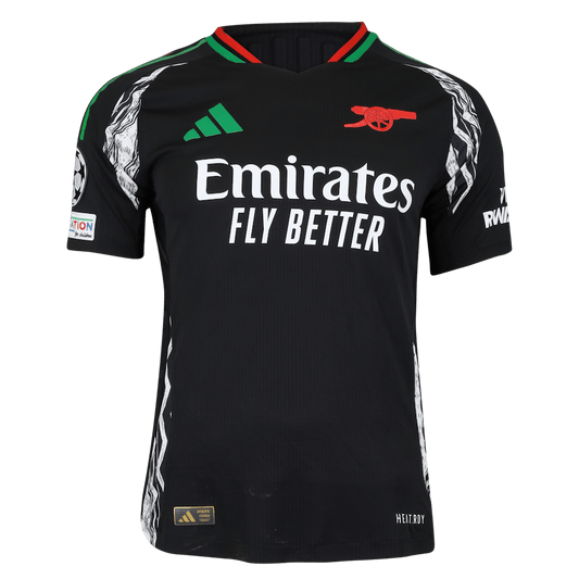 Camisola ARS 2024-25 Alternativa Preta UCL Versão Adepto THOMAS #5