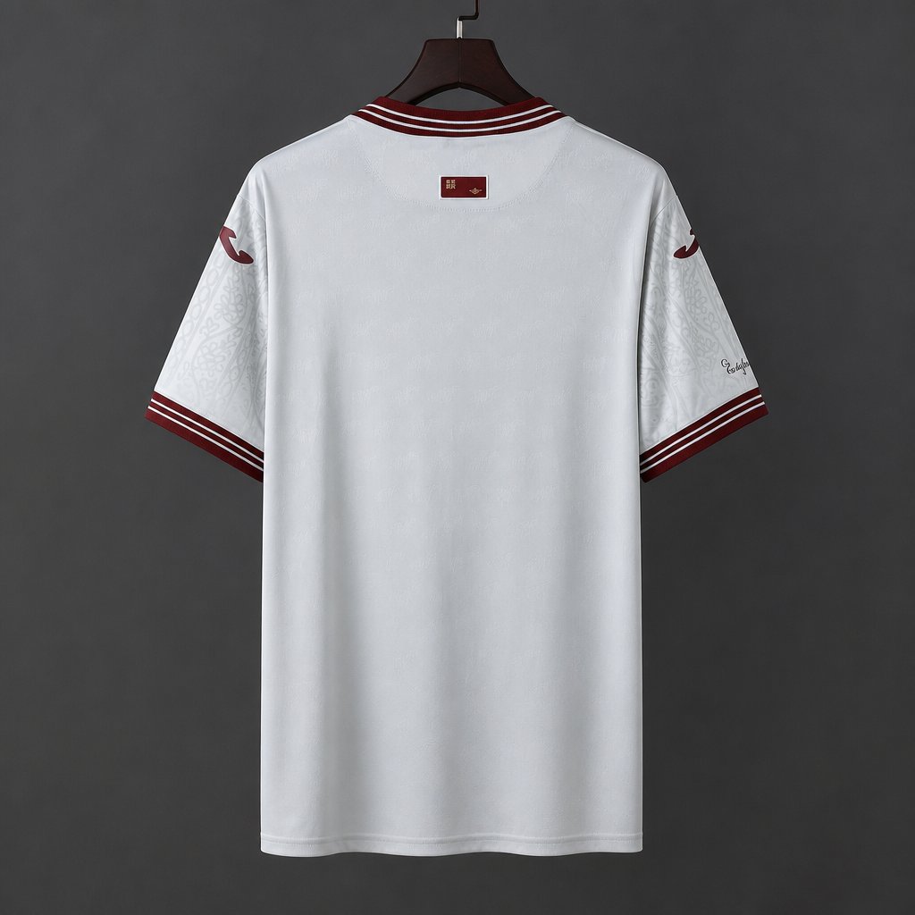Camisola Real Murcia CF 2026-27 Alternativa Branca Versão Adepto