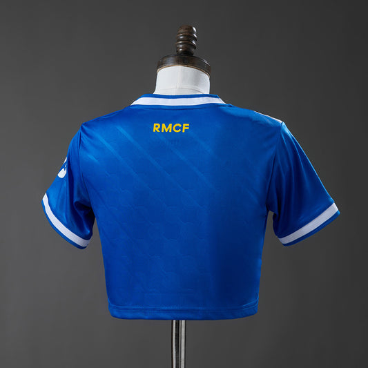 Crop Top Mulher Real Madrid CF 2025-26 Alternativa