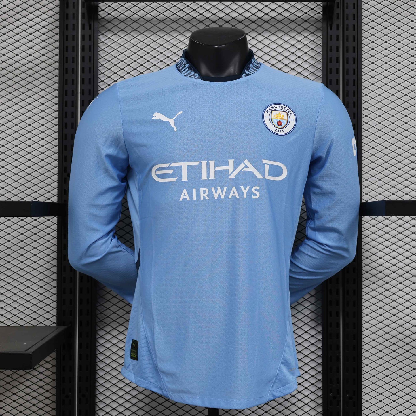 Camisola Manga Comprida MCI 2024-25 Principal Versão Jogador