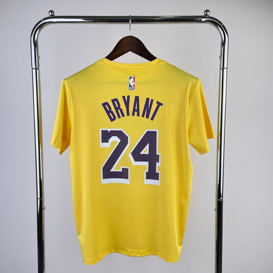 Tshirt NBA Los Angeles Lakers Dri-Fit Bryant #24 Amarela