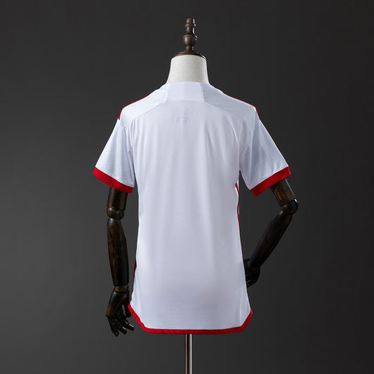Camisola Flamengo 2024-25 Alternativa Branca Versão Adepto